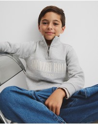 Country Road - Australian Cotton Heritage Half Zip Sweat