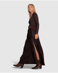 Belle & Bloom - Let Me Love You Tiered Maxi Dress