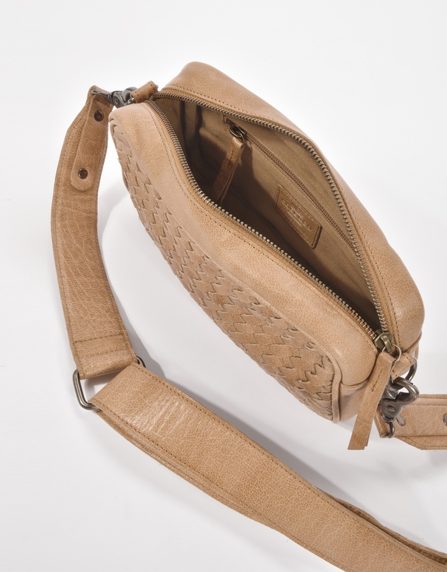 Cobb & Co - Millner Woven Leather Camera Bag