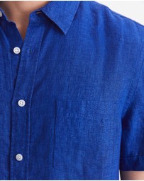 Sportscraft - Short Sleeve Delave Linen Shirt