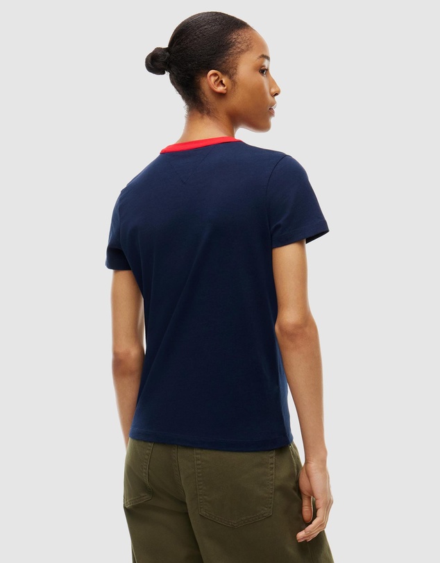 Tommy Jeans - Regular Novelty Ringer Tee