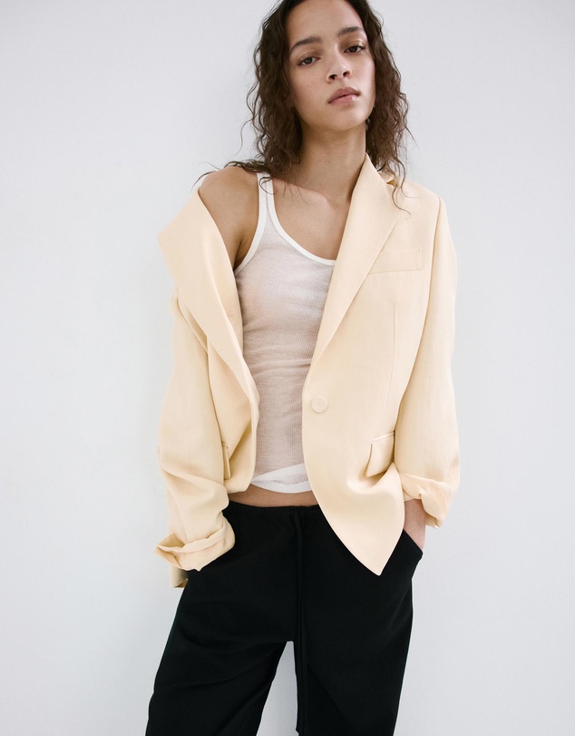 M.N.G - Bow Straight Trousers