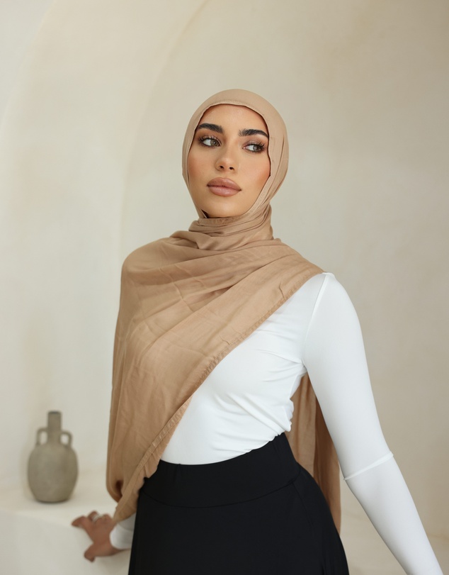 Mod Squad - Double Stitch Hijab- Desert