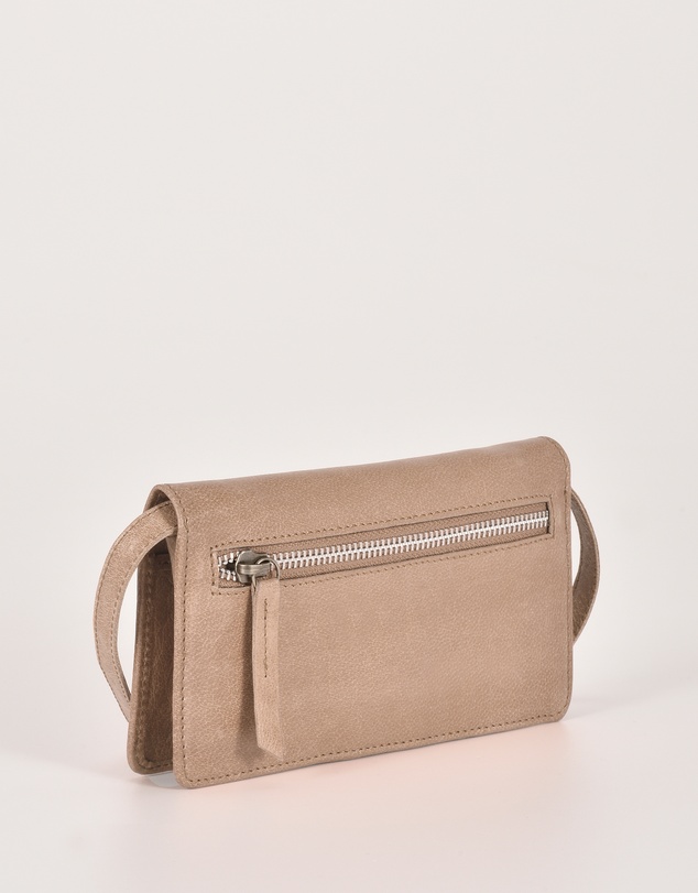 Cobb & Co - Stirling Leather Smart-Phone Card Holder Crossbody Wallet