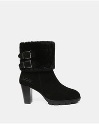 EVERAU - Australian Shepherd Ugg Candice Cow Suede Upper Boots