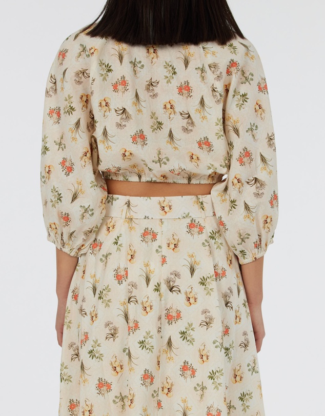 Amelius - Jardin Linen Blouse
