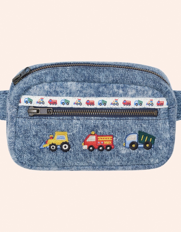 Huxbaby - Dreamy Denim Construction Bumbag - Kids