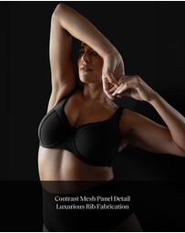 Artesands - Aria Black Giotto Underwire Bikini Top