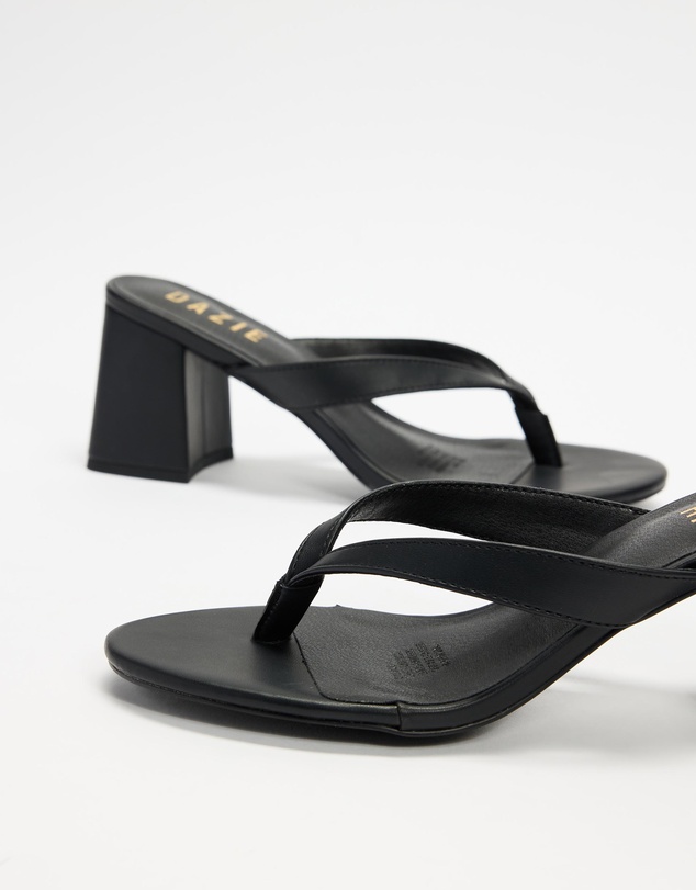 Dazie - Julia Block Thong Heels