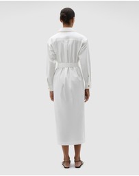 Oroton - Button Detail Shirt Dress