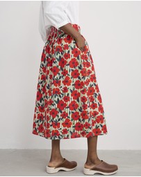 Seasalt - Seasalt Cornwall Red Mevagissey Skirt