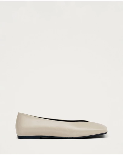 Alohas - Katia Leather Ballet Flats - Women's