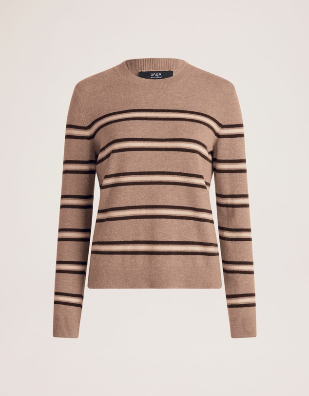 SABA - Nora Wool Cashmere Stripe Knit
