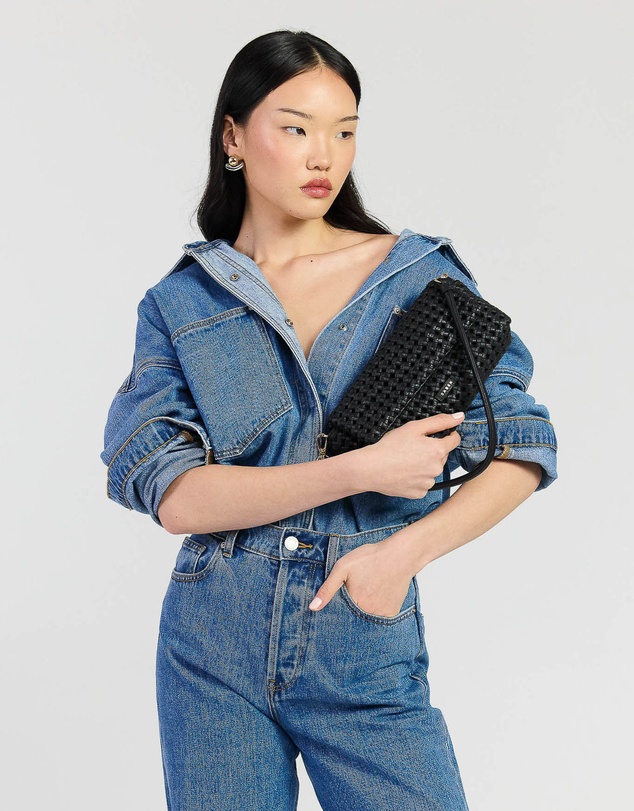 SABEN - Milla Shoulder Bag Black Braid