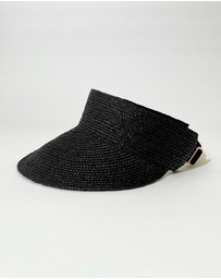 UNE PIECE - Madagascan Raffia Sun Visor