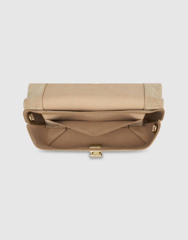 Oroton - Etta Medium Suede Clutch