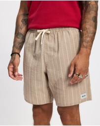 Rhythm - Seersucker Stripe Jam Shorts