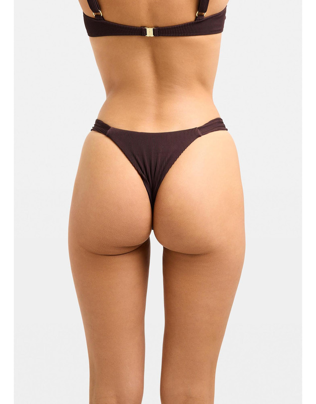 Subtitled - Rib Thick Band Bikini Bottom