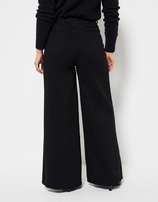 Commonry - Elasticated Wide Leg Jean