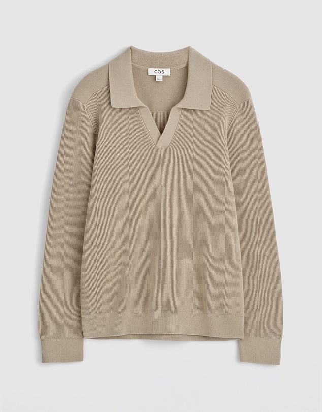 COS - Cotton Polo Jumper