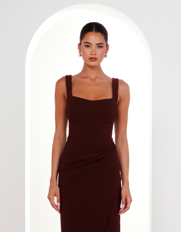 Pilgrim - Uziel Corset Style Draped Gown