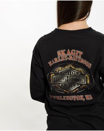 Vintage by The Real Deal - Pre Loved - Vintage Harley Davidson Long Sleeve Tee
