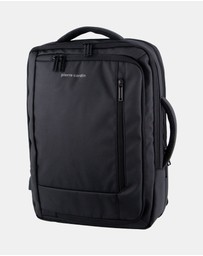 Pierre Cardin - Pierre Cardin Travel & Business Backpack/Briefcase with Built-in USB Port