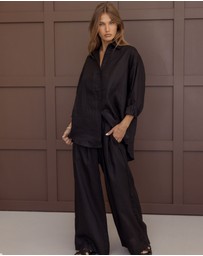 ALEXANDRA - Pluto Shirt Black