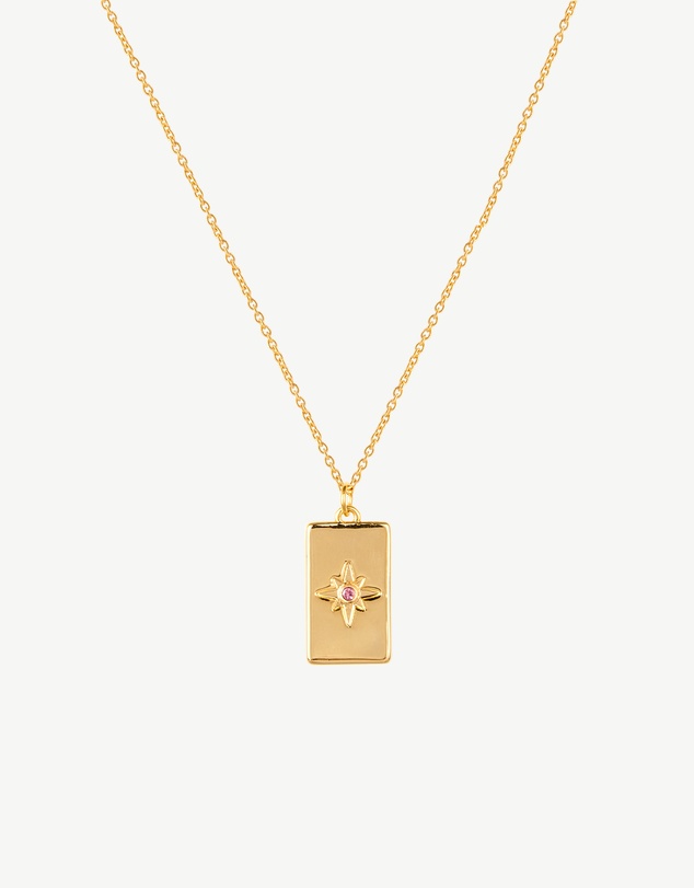Zahar - October Birthstone Necklace
