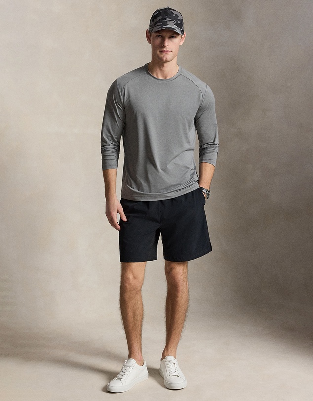 Polo Ralph Lauren - Performance Stretch Mesh Crewneck Sweat