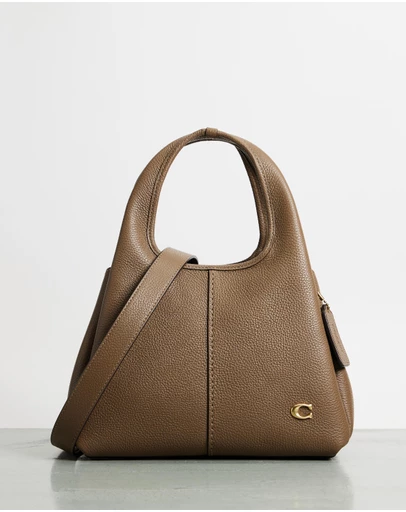 Coach - Polished Pebble Leather Lana Shoulder Bag 23