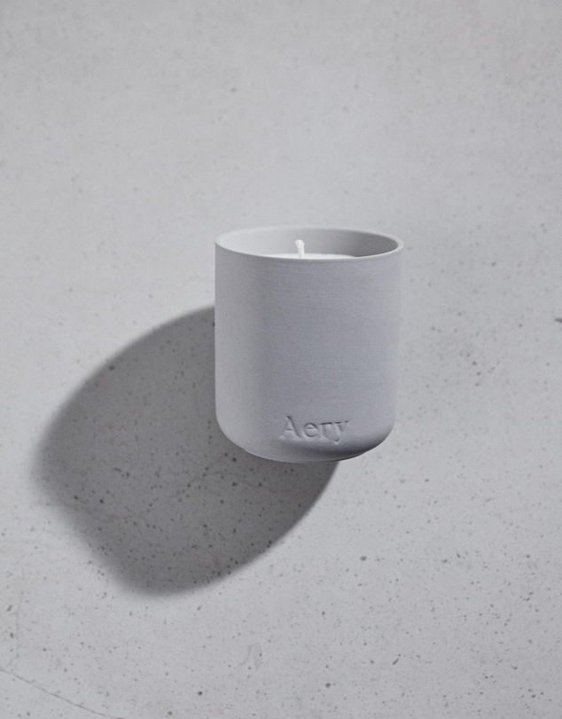Aery Living - Fernweh Matte Ceramic Candle with Lid