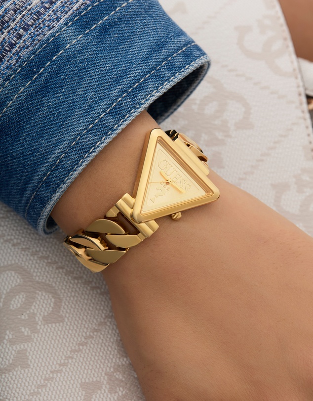GUESS - Guess Ladies Gold Tone 34mm Analogue Watch