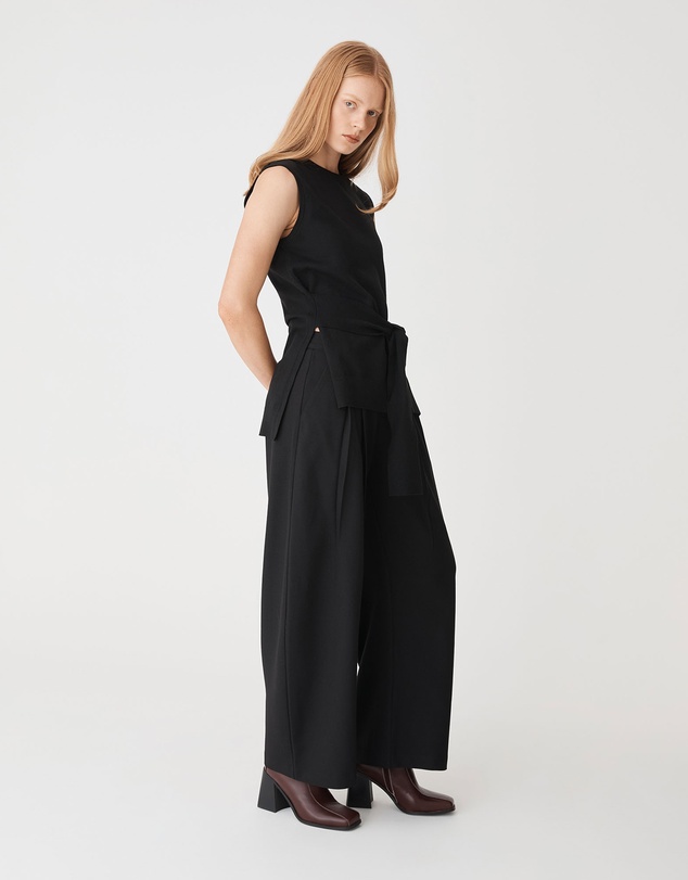 Forcast - Nora Sleeveless Tie Waist Knit