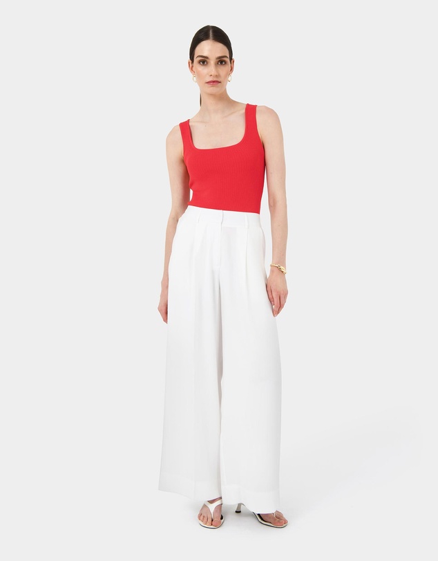 Forcast - Vivi Rib Knit Tank Top