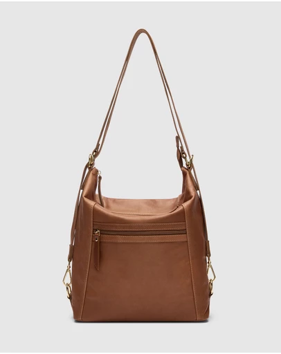 Florence - Regina Brown 3-in-1 Convertible Backpack