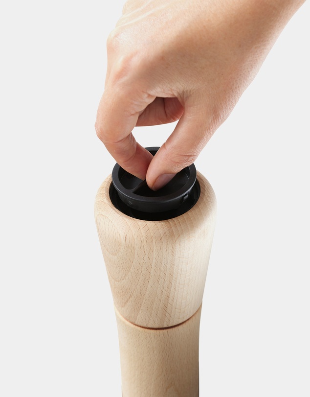 Joseph Joseph - Milltop™ No-spill Pepper Mill (Wood)