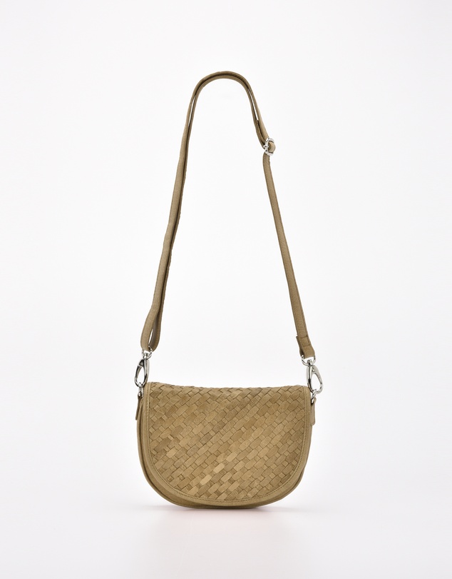 Cobb & Co - Surrey Woven Leather Crossbody Bag