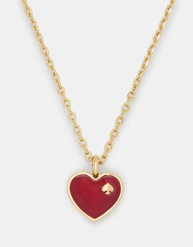 Kate Spade - Heart Spade Pendant