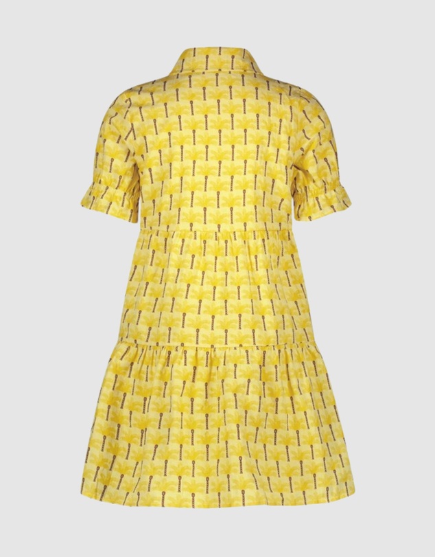 Like FLO - Palm Tree Print Shirt Dress - Kids-Teens