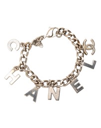 Pre-Loved by Azura Reborn - Pre-Loved Silver Plated Logo Charm Bracelet