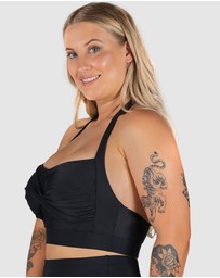 B Free Intimate Apparel - Ruched Bikini Bra (B-C-D-DD-E) Cup