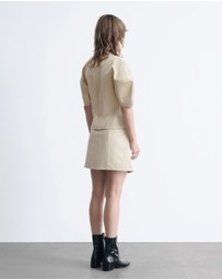& Other Stories - Satin Mini Skirt