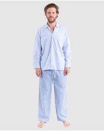Sant And Abel - Men's Braddock Classic Long PJ Set
