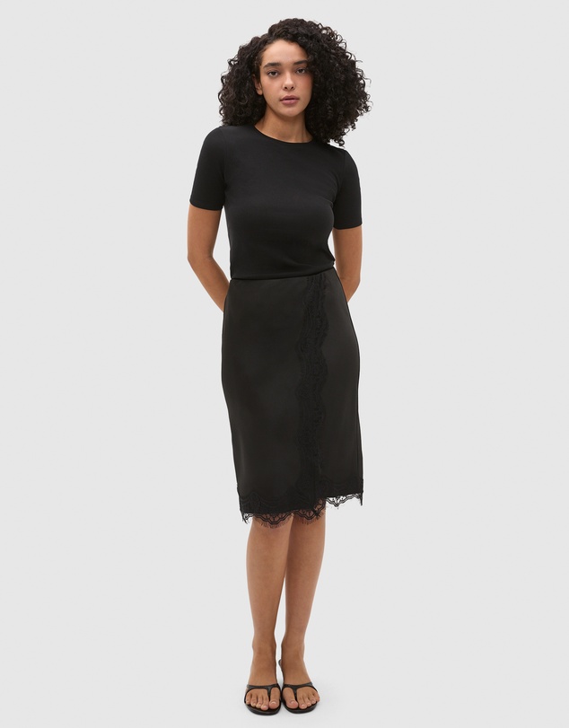 Seed Heritage - 90s Satin Wrap Skirt