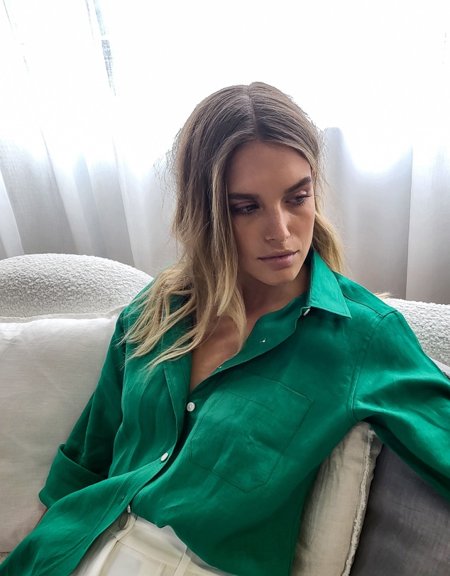 CAMIXA - IRIS Linen Shirt
