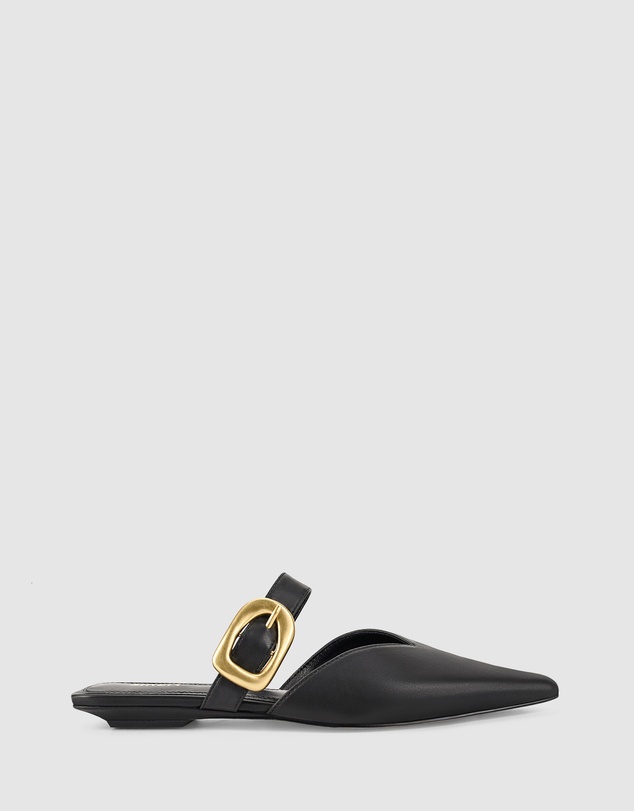 Siren - Allegra Close Toe Buckle Slide
