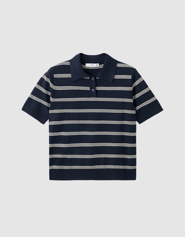 M.N.G - Knitted Polo-Neck Sweater