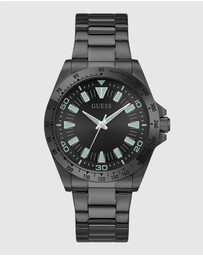 GUESS - GUESS Men's Black Analogue Watch