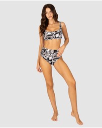 Baku Swimwear - Cruz Del Mar High Waist Bikini Bottom